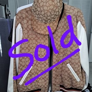 Authentic Coach Handbag, Jacket, & Hat!!!